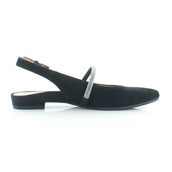 Vionic “Presidio” Black Suede Flats Women’s Sz 7.5 - Picture 3 of 3